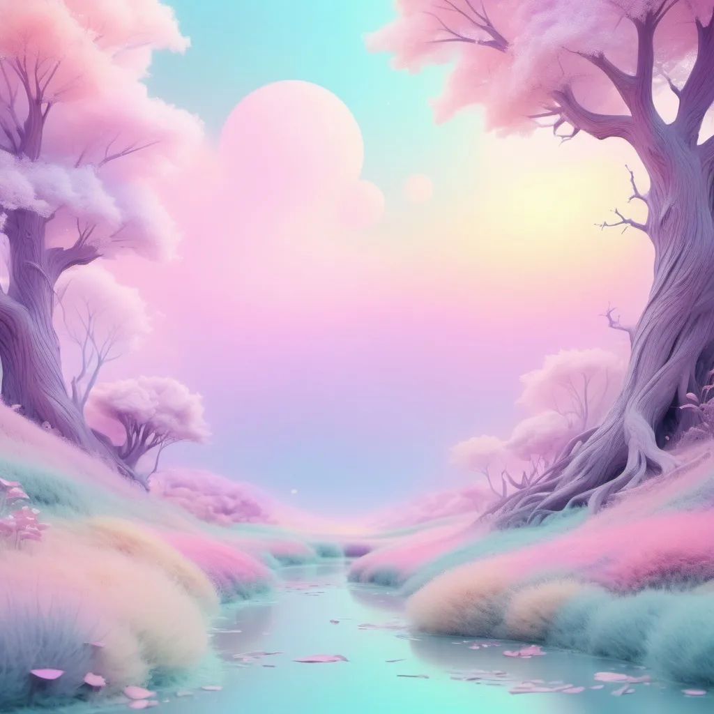 Prompt: fantasy background pastel