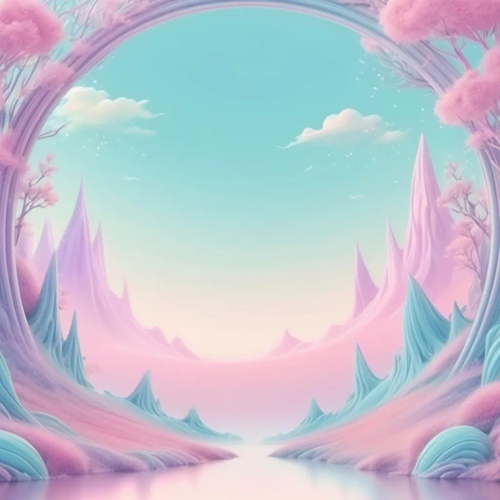 Prompt: fantasy background pastel