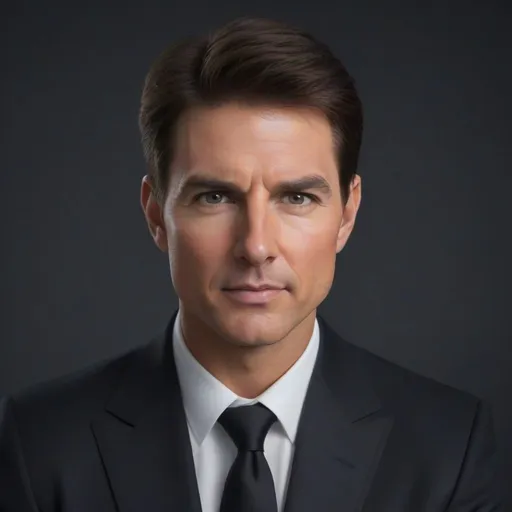 Prompt: Waist high Portrait of a handsome (Tom Cruise) in real look tuxedo, solid black dark background  perfect detailed face, detailed symmetric hazel eyes with circular iris, realistic, stunning realistic photograph, 3d render, octane render, intricately detailed, cinematic, trending on art station, Isometric, Centered hyper  realistic cover photo, awesome full color, hand drawn, dark, gritty, Klimt, erte 64k, high definition, cinematic, neoprene, portrait featured on unsplashed, stylized digital art, smooth, ultra high definition, 8k, unreal engine 5, ultra sharp focus, intricate artwork masterpiece, ominous, epic, trending on art station, highly detailed, vibrant, ultra-realistic, concept art, elegant, highly detailed, intricate, sharp focus, depth of field, f/1.8, 85mm, medium shot, mid shot, (((professionally color graded))), bright soft diffused light, (volumetric fog), trending on Instagram, hdr 4k, 8k