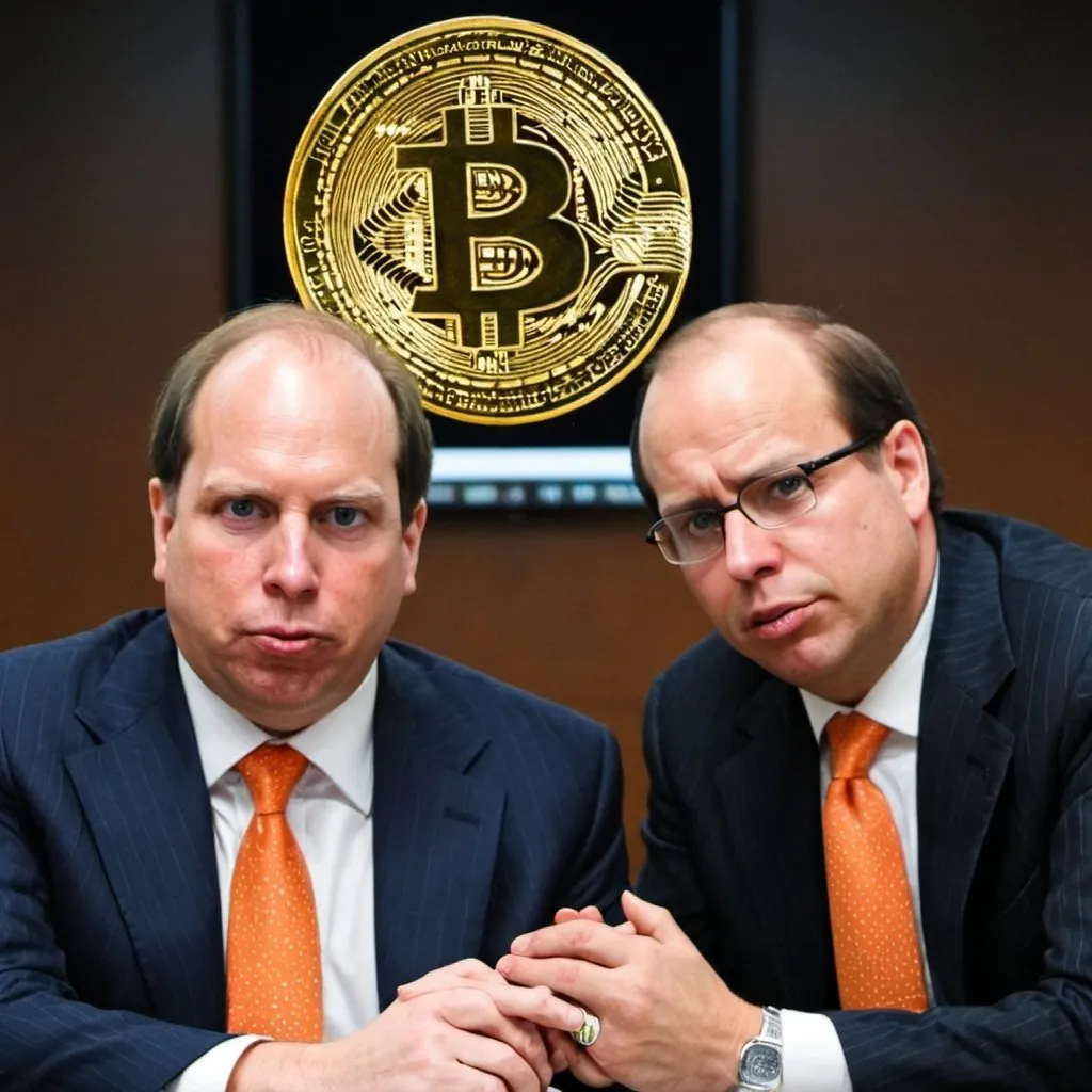 Prompt: love hate relationship between blackrock and bitcoin 