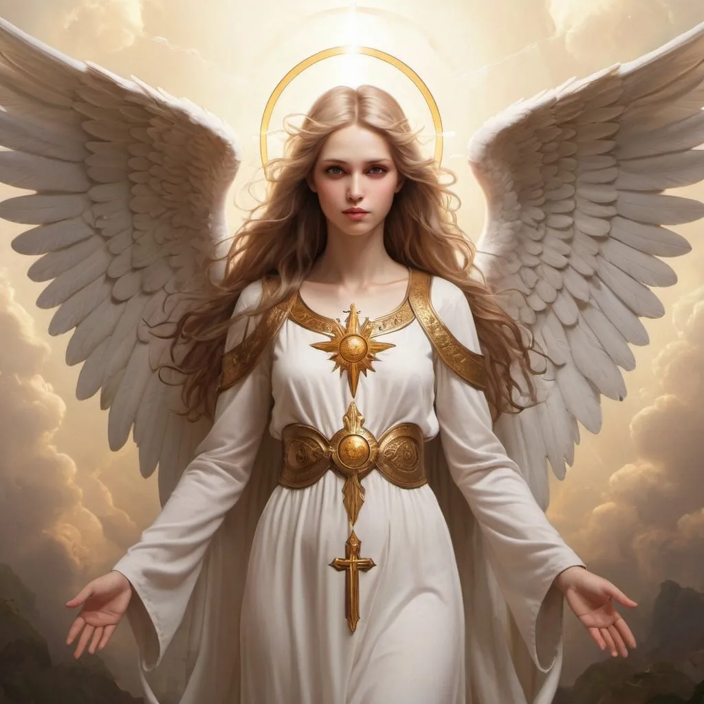 Prompt: Biblically accurate angels seraphim 