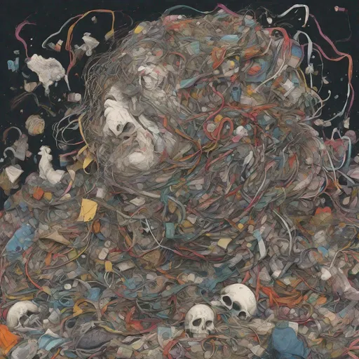Prompt: Your soul is an appalling dump heap overflowing with the most disgraceful
assortment of rubbish imaginable mangled up in tangled up knots!