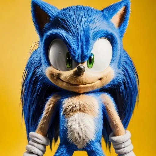 Prompt: Sonic The Hedgehog