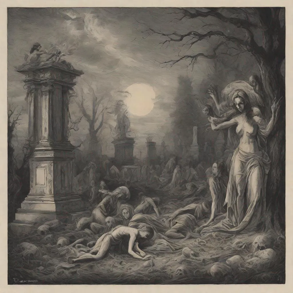 Prompt: From lust they run into distress; they are tormented in the six states of 
existence and people the cemetery again and again; they are overwhelmed with 
misfortune, as they possess little virtue.