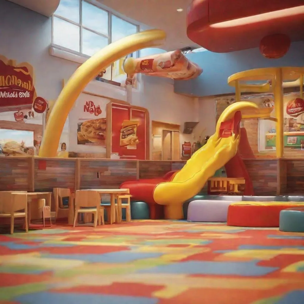 Prompt: McDonald's Play Place