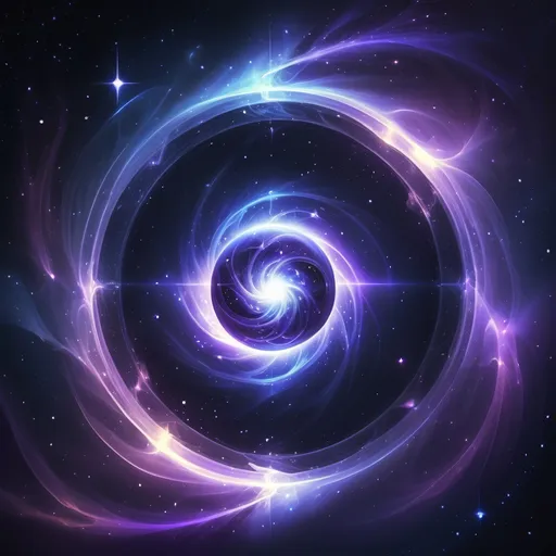 Prompt: (clairvoyance theme), mystical visions, ethereal, (light wisps) swirling, enigmatic aura, deep space background, hints of galaxies, subdued color palette with shades of indigo and violet, a glowing orb in the foreground symbolizing insight, dreamy atmosphere, (highly detailed), (4K), all elements converging into a sense of profound knowledge and awareness.