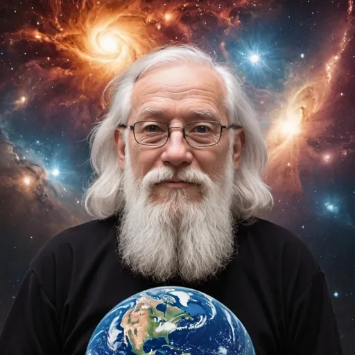 Prompt: a picture of the Creator of the universe
