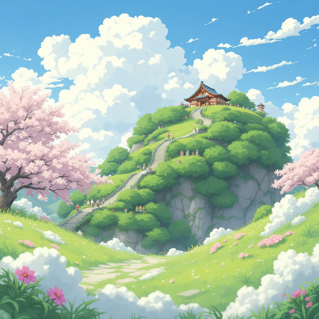 Prompt: Convert this image into studio Ghibli art 