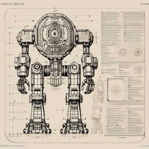 Prompt: blueprint: detailed engineering drawing: light mech, scifi, complex construction, components: dimension diagram, intricate design and technical specifications.Complexité:

Construction complexe avec des composants détaillés
Design ingénieux et précis
Ce document est un plan d'ingénierie détaillé pour un mécha léger de science-fiction.

Il inclut:

Diagrammes dimensionnels
Spécifications techniques
Descriptions des composants
Ce document est destiné à un public professionnel.<mymodel>