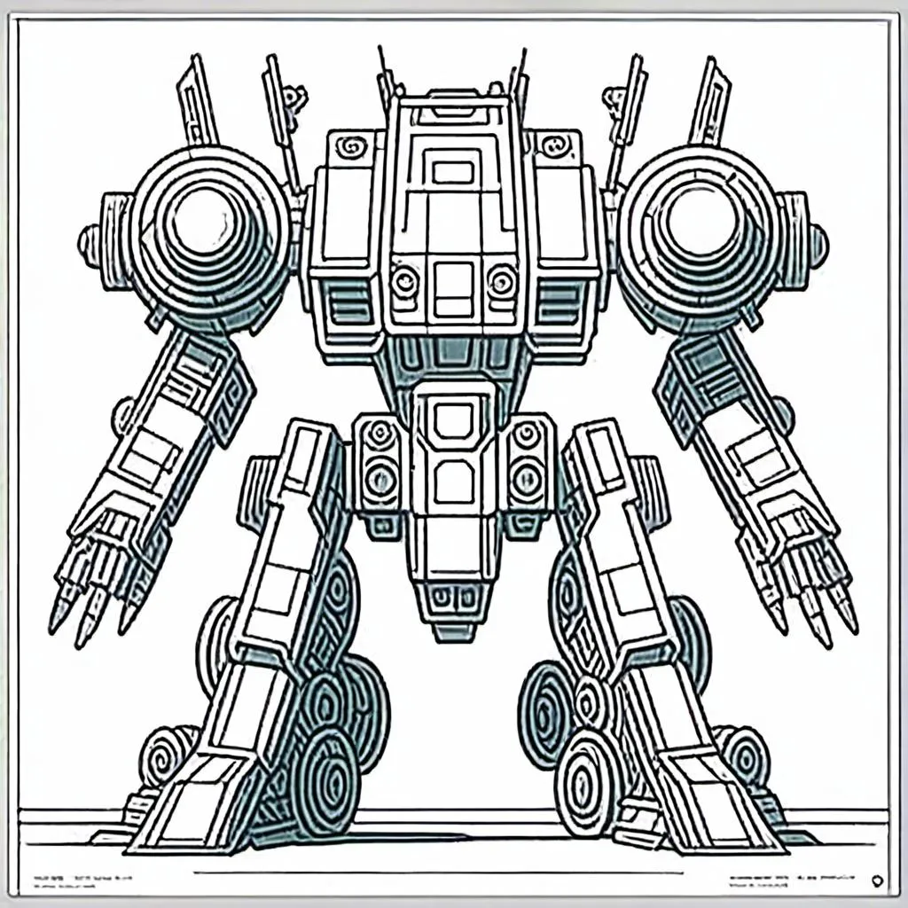 Prompt: <mymodel>Detailed blueprint drawing of a retrofuturistic mecha, intricate gears and wheels, high detail, Beeple style, retrofuturism, 4k, ultra-detailed, blueprint, mechanical, vintage, detailed linework, professional, atmospheric lighting