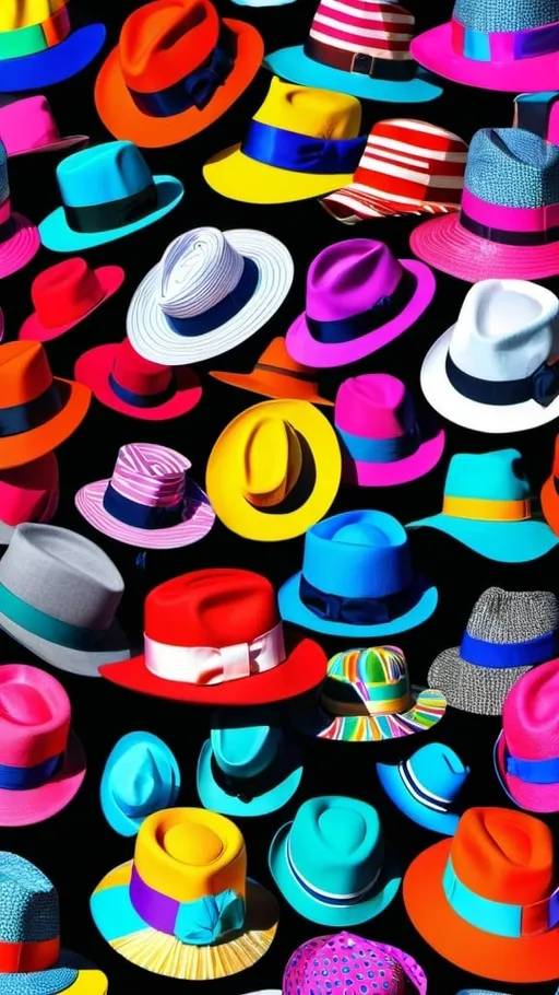 Prompt: Collage of clothes and hats on a cell phone screen, Christian Hilfgott Brand, toyism, maximalist, concept art, vibrant colors, digital collage, high quality, detailed textures, surreal, fashion, eclectic, playful, digital art, whimsical design, vibrant lighting, artistic composition