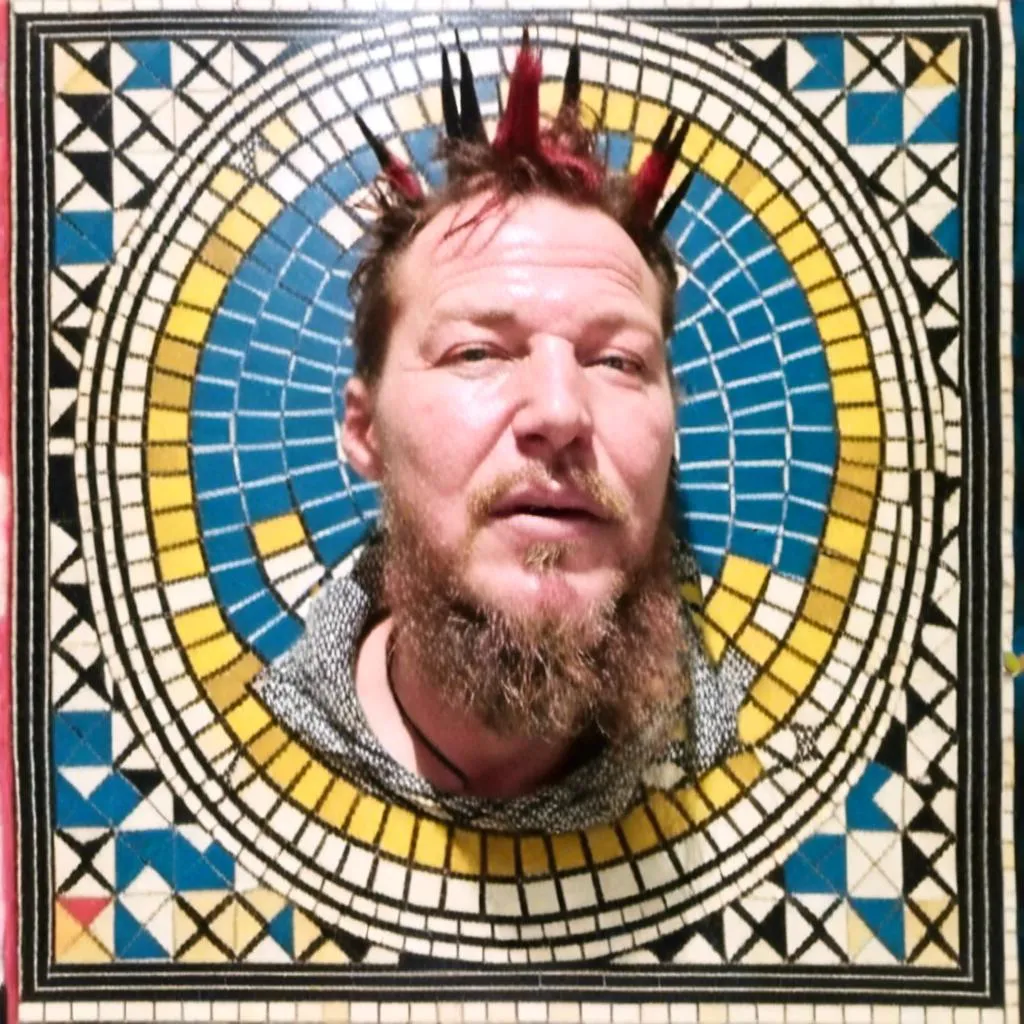 Prompt: <mymodel>mosaique; La mythologie babylonienne est une mythologie qui a ete inventee et developed en Babylone, un empire antique qui existait en Irak. mosaique; Elle contient des mythes, des histoires et des personnages importants qui ont joue un role important dans la culture babylonienne. mosaique; Les personnages les plus importants dans la mythologie babylonienne sont les dieux et les personnages heroiques. 
 mosaique; Les dieux et les personnages heroiques de la mythologie babylonienne sont souvent representes dans les sculptures et les dessins des periods antique et moyen. mosaique<mymodel>mosaique mosaique