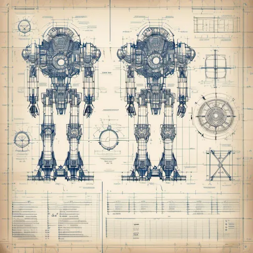 Prompt: blueprint: detailed engineering drawing: light mech, scifi, complex construction, components: dimension diagram, intricate design and technical specifications.Complexité:

Construction complexe avec des composants détaillés
Design ingénieux et précis
Ce document est un plan d'ingénierie détaillé pour un mécha léger de science-fiction.

Il inclut:

Diagrammes dimensionnels
Spécifications techniques
Descriptions des composants
Ce document est destiné à un public professionnel.<mymodel>