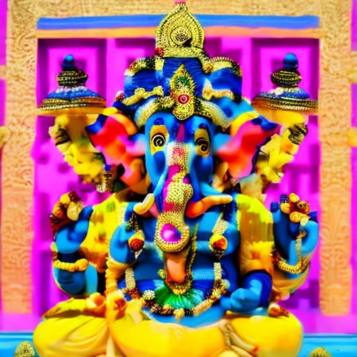 Prompt: Ganpati Bappa