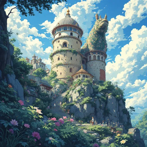 Prompt: Ghibli image
