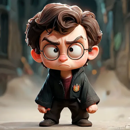 Prompt: Harry potter characters as childs
