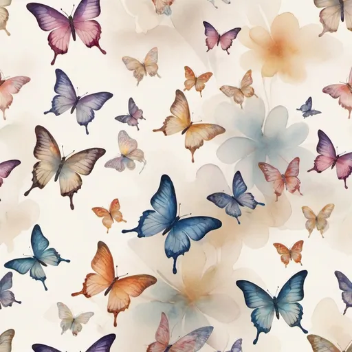 Prompt: a breathtakingly delicate watercolor-inspired cinematic photo of Une danse de papillons, swirling together to form the symbol of infinity, each butterfly adorned with a distinct color and intricate pattern, showcasing a mesmerizing dance of kaleidoscopic hues, from soft pastels to vibrant jewel tones, with fine details such as delicate wing veins and subtle texture, set against a creamy white background that gradates to a light warm beige towards the edges, evoking a sense of whimsy and ethereal wonder, with the butterflies arranged in a harmonious, flowing composition that conveys a sense of movement and energy, capturing the essence of the infinite in a dreamlike, otherworldly scene.