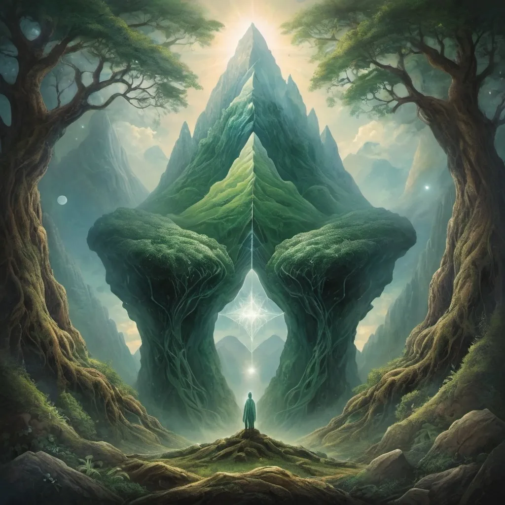 Prompt: Guardians of dream time
Shapes and form
Roots of the mountain
Silent and deep
Earth spirits dreaming
Awaken to our touch
Shapers of the crystal
Shapers of the leaf
Shapers of the valley beneath our feet