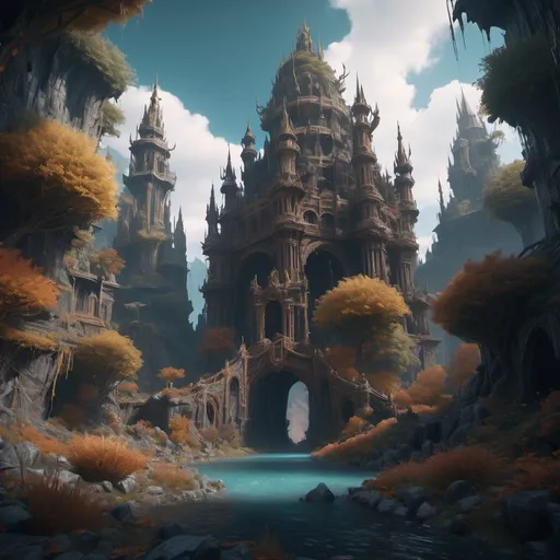 Prompt: detailed matte painting, deep color, fantastical, intricate detail, splash screen, complementary colors, fantasy concept art, 8k resolution trending on Artstation Unreal Engine 5