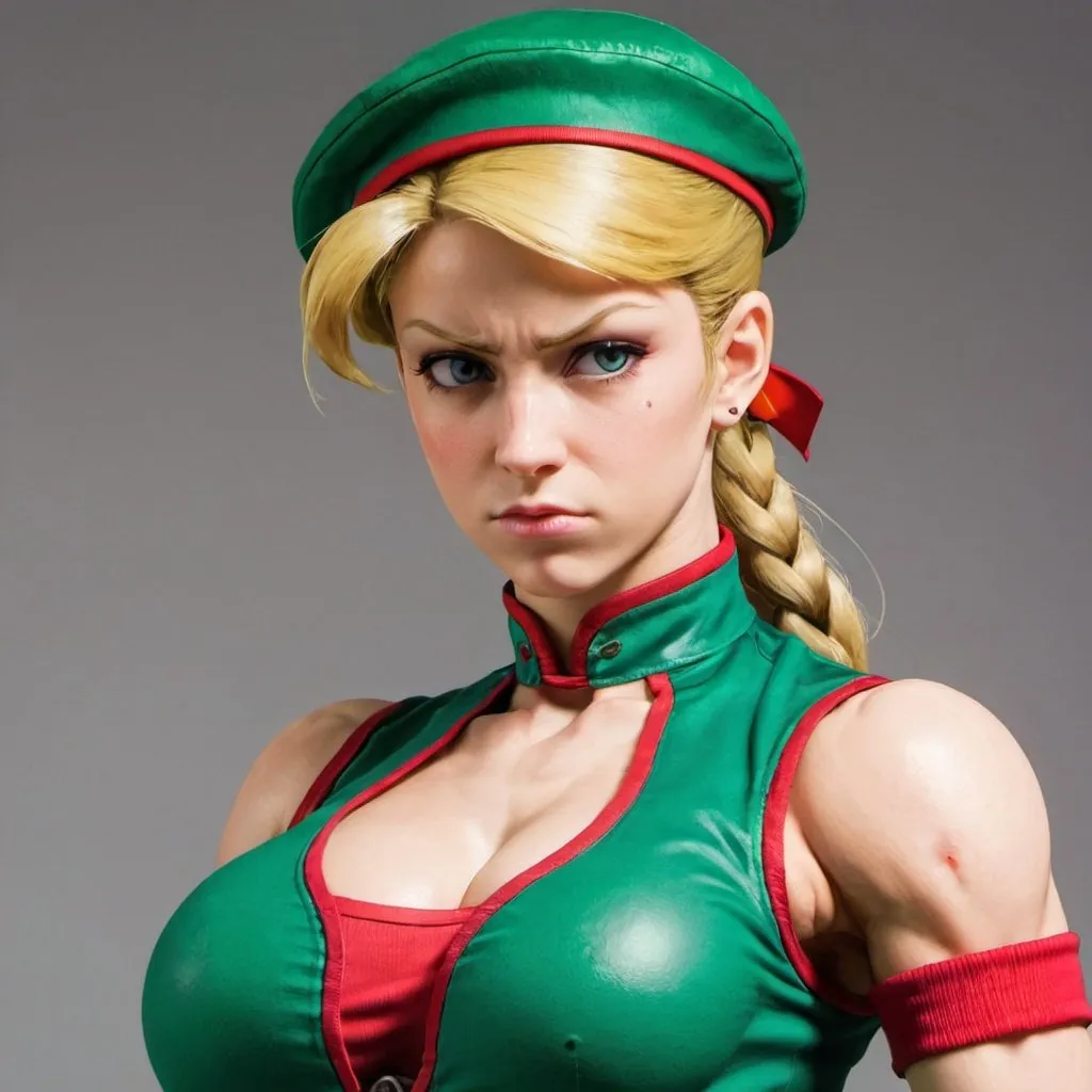 Prompt: cammy from street fighter 