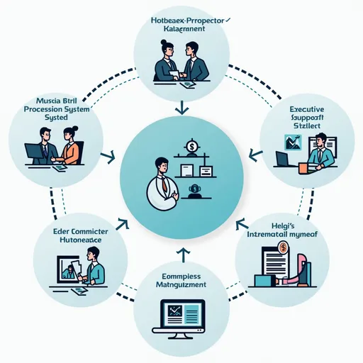 Prompt: Transaction processing system
Management information system
Decision support system 
Executive information system 
Customer relationship management 
Enterpriser resources planning
Supply chain management 
Make me an infographic showing different types of information systems and their specializations, including their benefits and industry use cases.
