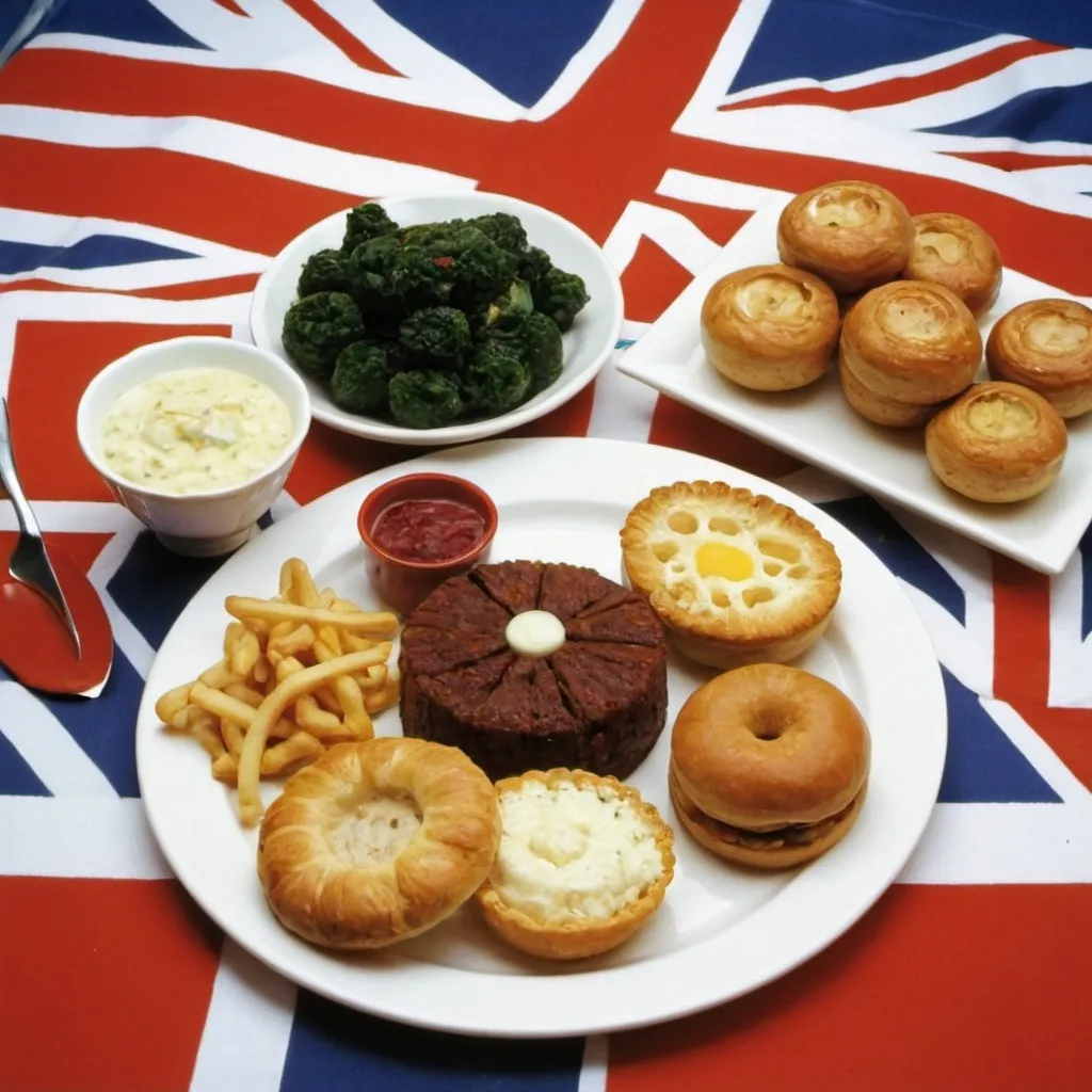 Prompt: British Food 2005