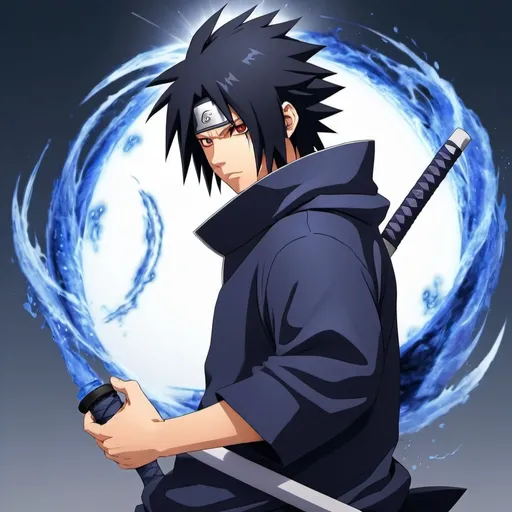 Prompt: anime sasuke uchiha
