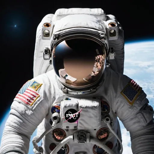 Prompt: Astronaut Nutri Hub