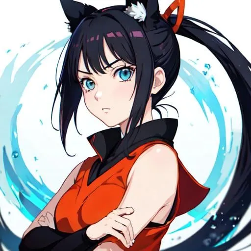 Prompt: Rin nohara from naruto 