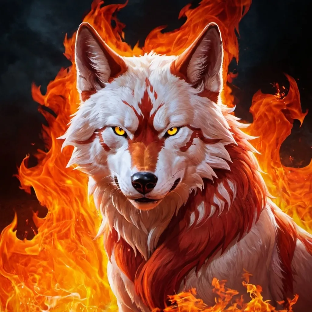 Prompt: firewolf