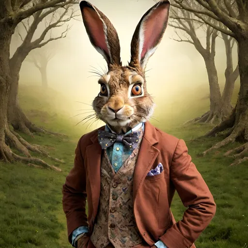 Prompt: The March hare