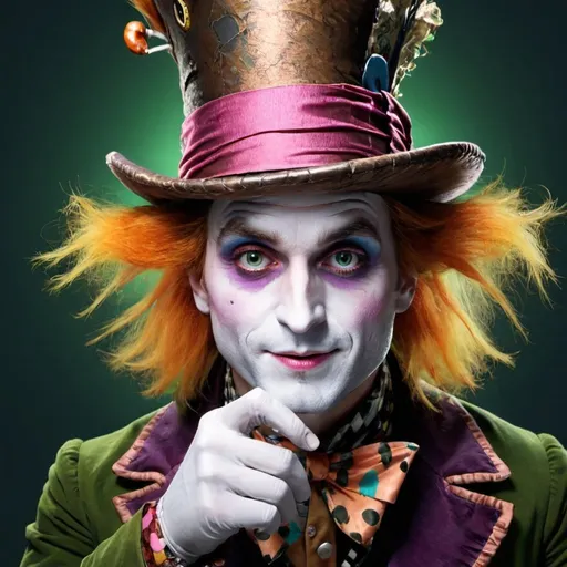 Prompt: The mad hatter