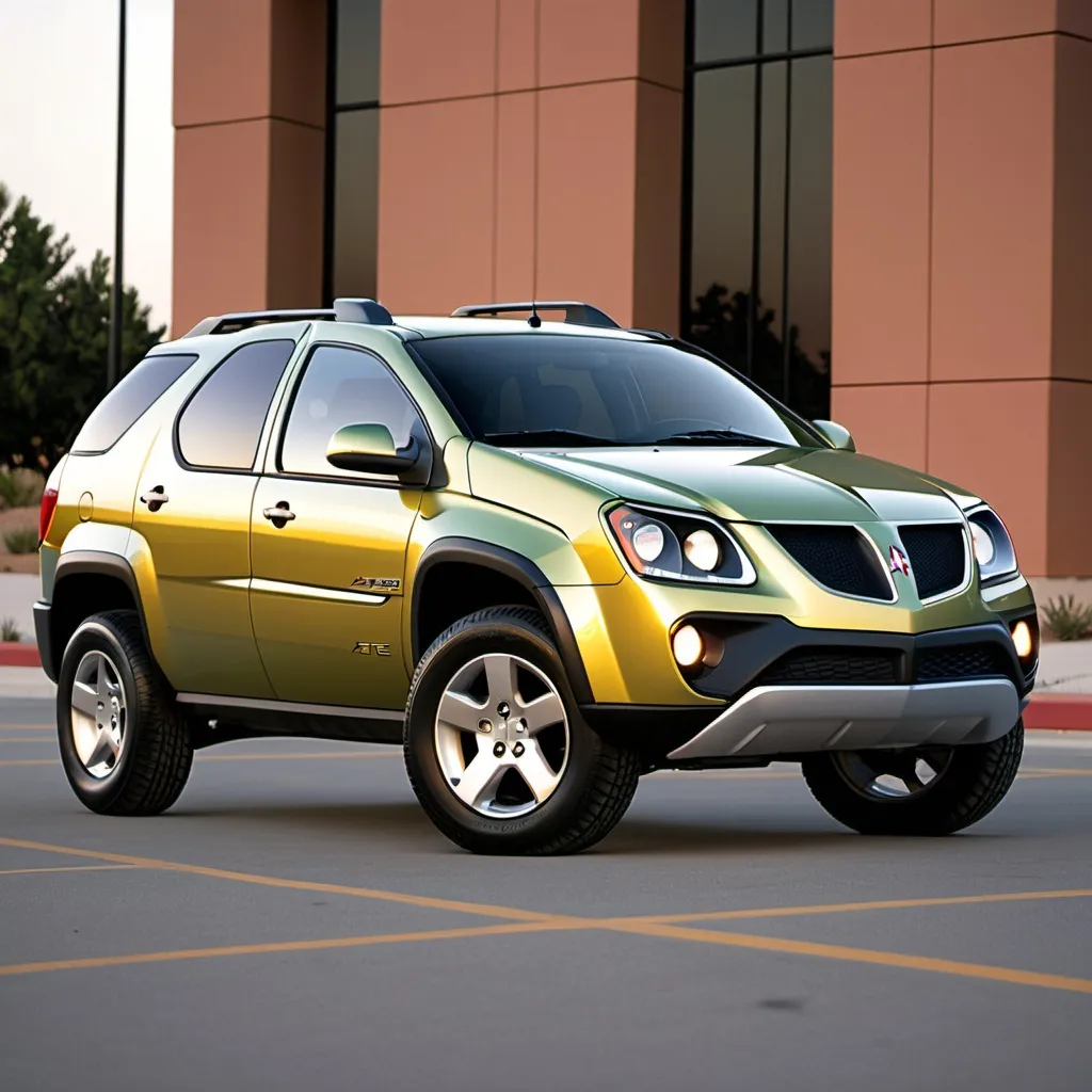 Prompt: A 2024 Pontiac Aztek