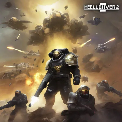 Prompt: helldivers 2 epic