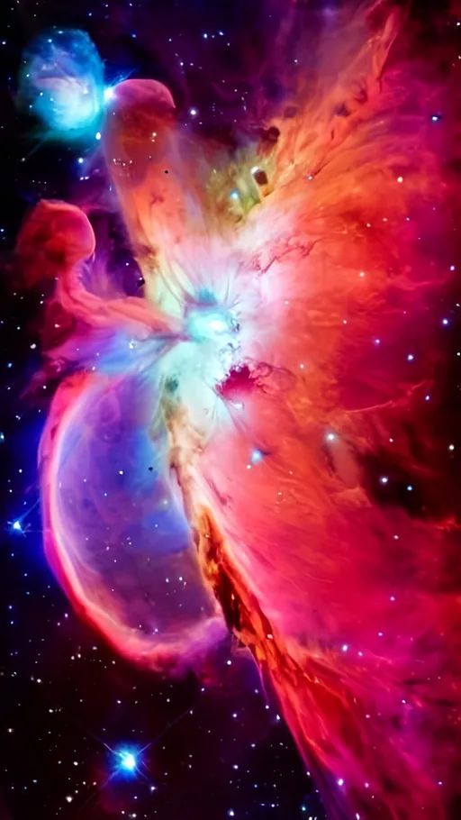 Prompt: Orion nebula photorealistic 