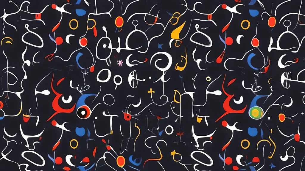 Prompt: Joan Miró style 