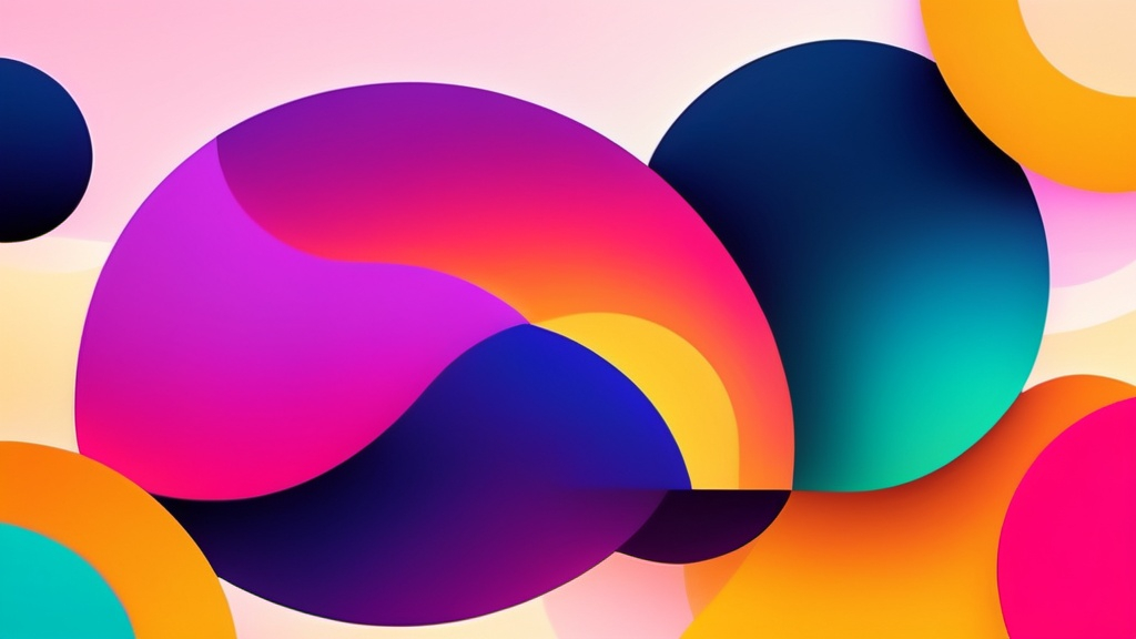 Prompt: Abstract illustration colorful shapes, neon realism style, layered, soft rounded forms, subtle gradients, bold patterns, small patterns, smooft visual, Ultra Hide visual, fresh colour