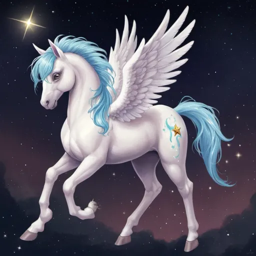 Prompt: Star pegasus 