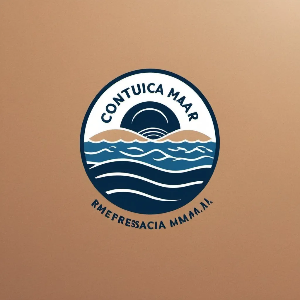 Prompt: Crie um logo de empresa de contrucao de MAR. , faca uma referencia ao Soffit


