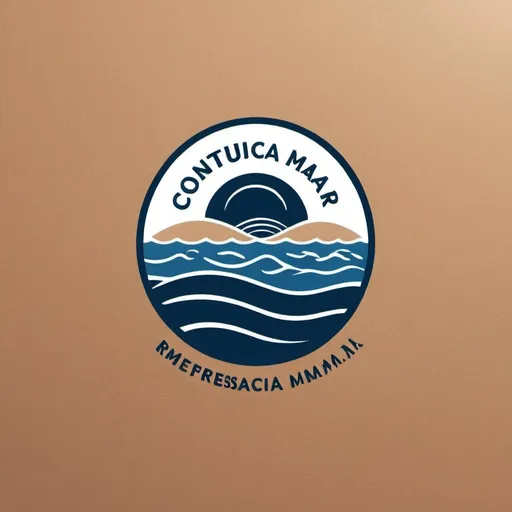 Prompt: Crie um logo de empresa de contrucao de MAR. , faca uma referencia ao Soffit


