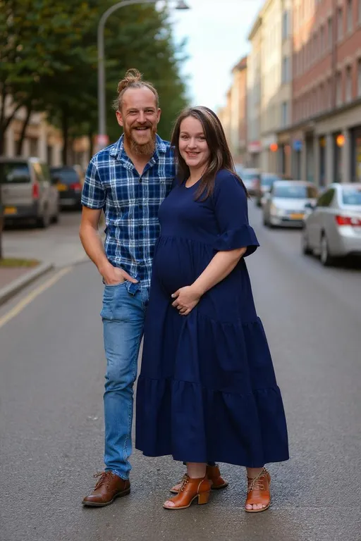 Prompt: Tall young woman walking down the high street, detailed clothing, realistic, natural lightingThis photo is gorgeous and full of personality — a perfect match for your caption! Here’s a polished version to go with it:
"Everyone calm down — yes, I’m still pregnant. Until further notice, this bun refuses to leave the oven. Please carry on." 👣🌀💙
Let me know if you’d like a version with a bit more sass, a touch of Afrikaans, or something more poetic!