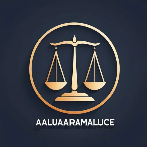 Prompt: (accurately spelled text "الدليل القانوني الوافي"), logo design, modern, professional, sleek typography, (balance scale), refined color palette, compelling visual representing justice, crisp lines, harmonious integration of elements, emphasizing legal themes, vibrant yet authoritative, ideal for a Facebook group, impactful and memorable logo.