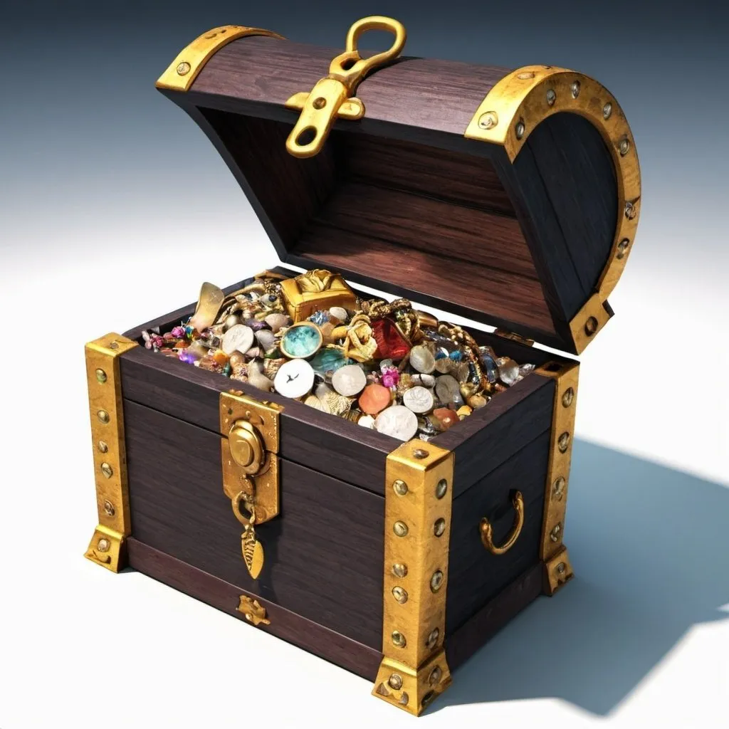 Prompt: Treasure box