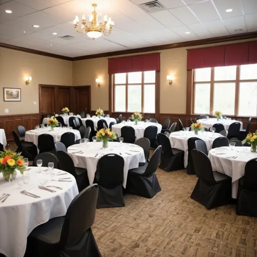 Prompt: You are the catering manager at a hotel. A client has come in with the specific details and asked you to produce a catering plan for his approval. You will hand in:
Part A
Diagram of room with all requested items indicatedThe Guests:
College alumni, graduating classes from the last 30 years
200 guests are expected to attend
Additional Needs of the Client:
A registration desk to hand out name tags and program
2 coat racks
Microphone and podium
2 standing floral arrangements and 1 table centrepiece
4 garbage cans / compost
20 chairs for elderly guests
Large welcome banner
Green cocktail napkins with the college crest embossed on them.
This is a cocktail-type event, so a few tables can be included for guests to gather but are not mandatory. draw a floor plan layout for the event for a circular room 