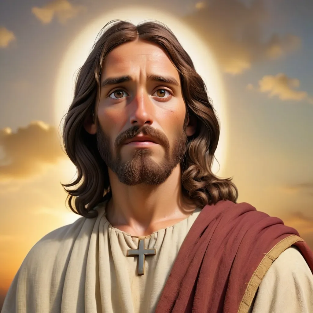 Prompt: Real historical version of jesus as a human photogrophy