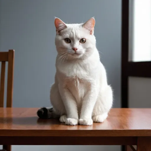 Prompt: e.g. A cat sitting on a table