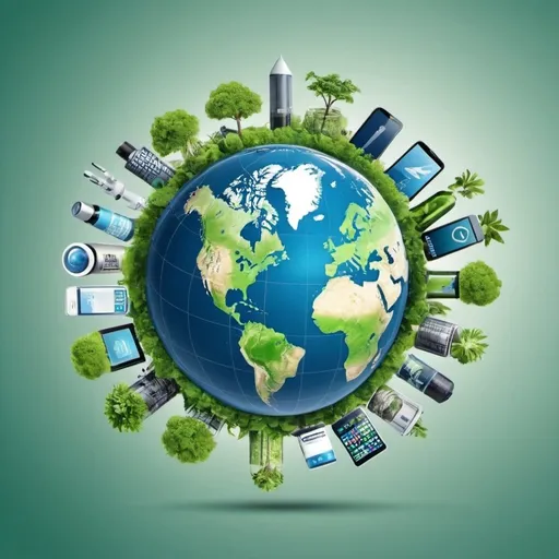 Prompt: Sustainability in digital advertising world