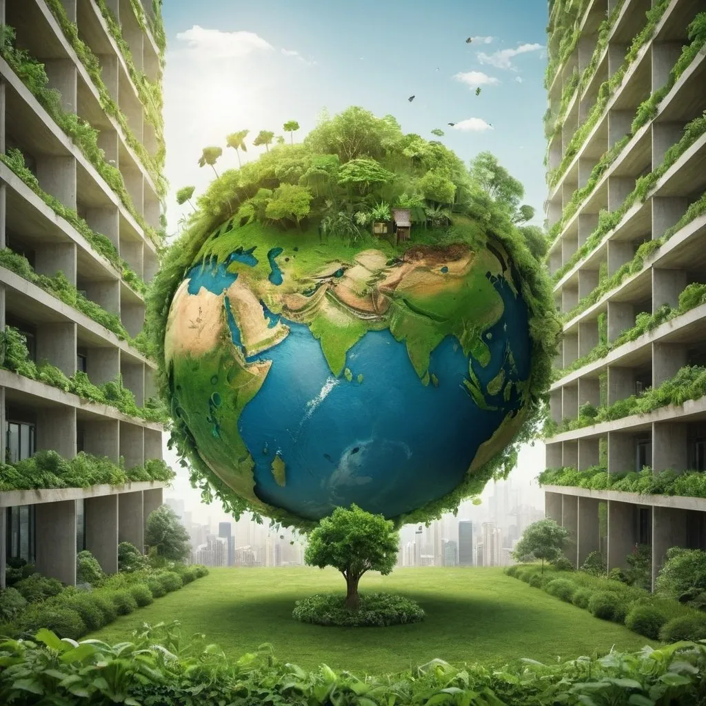 Prompt: building a greener world