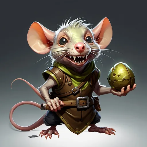 Prompt: loot goblin rat