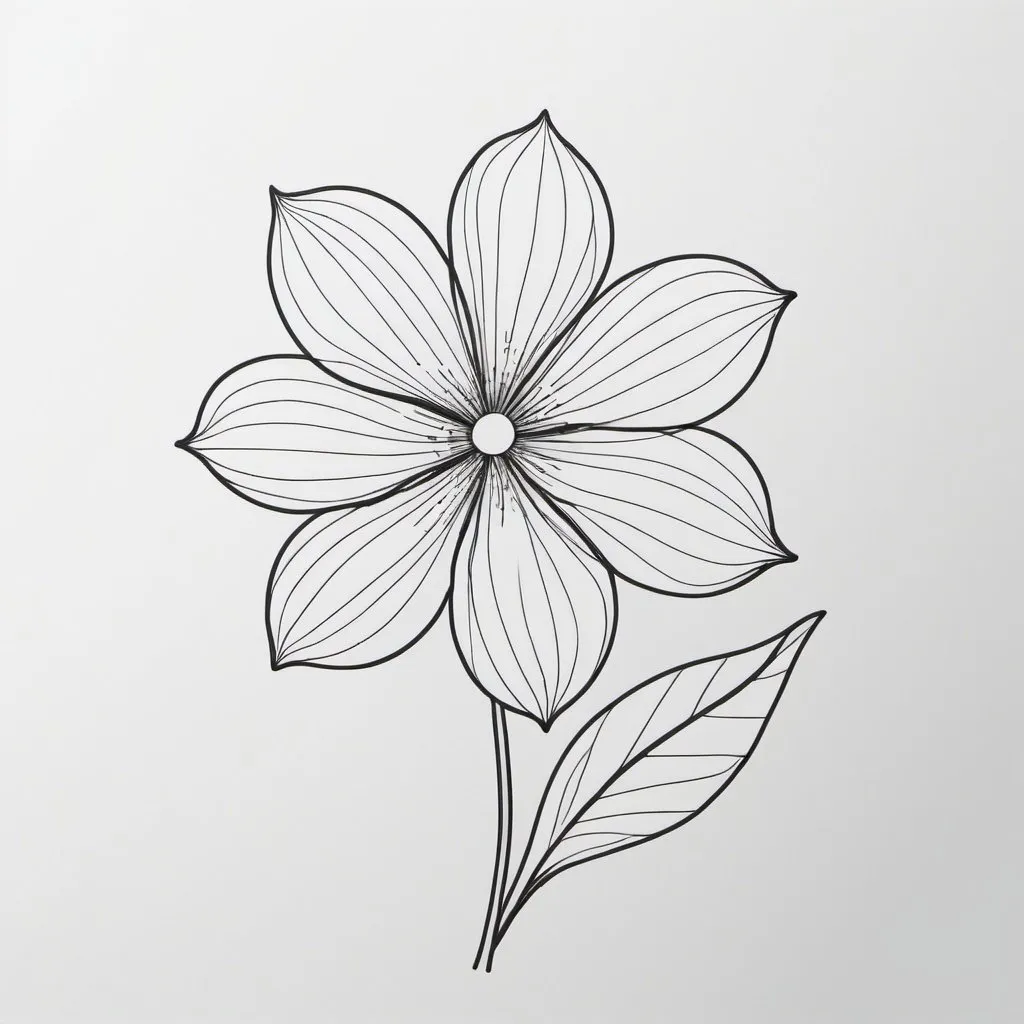 Pencil Realistic Daisy Flower Drawing Simple Daisy Line Drawing Daisy Flower  Line Drawing Daisy Line Art Gerbera Daisy Drawing Outline Easy Gerbera  Daisy Drawing Outline Simple Daisy Drawing Daisy Drawing Outline Stock
